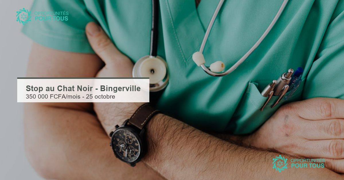 Stop au Chat Noir – Chargée d&rsquo;appui communautaire à Bingerville (350 000 FCFA/mois)